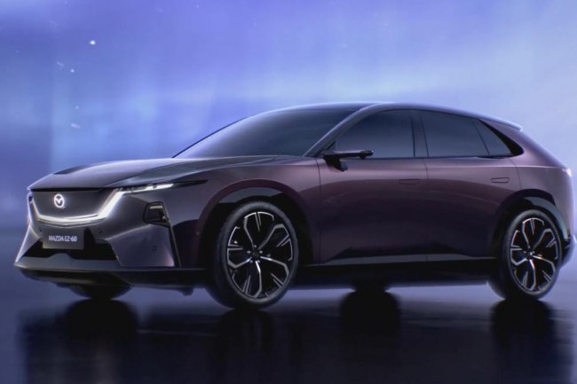 Siap Debut di Shanghai, Mazda Mulai Pamer SUV Listrik EZ-60