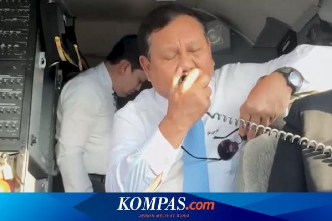 Kala Prabowo Sapa Pilot Jet Tempur Yordania dari Kokpit Pesawat RI 1...