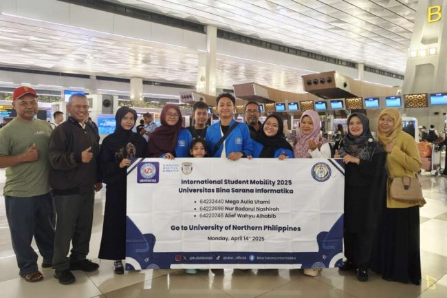 Cicipi Kuliah Internasional di Filipina, 5 Mahasiswa UBSI Ikut Student Mobility 2025
