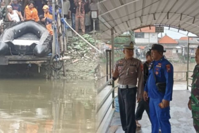 Seorang Wanita Bunuh Diri Lompat dari Perahu Tambangan  -
