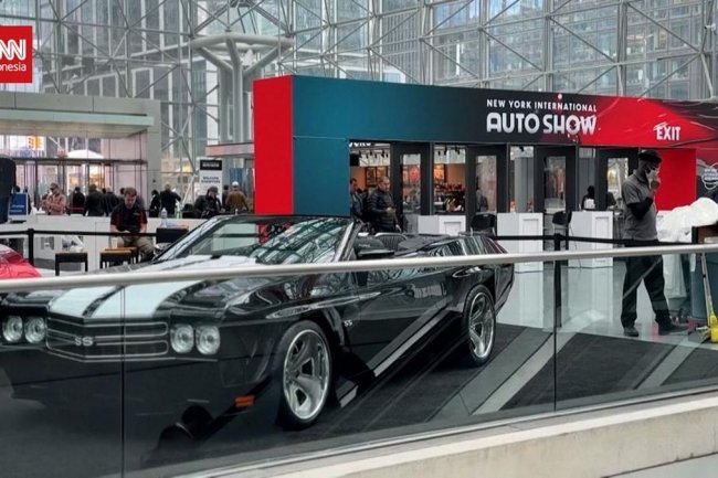 VIDEO: New York International Auto Show, Pameran Otomotif Tertua di AS