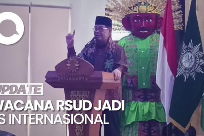 Video: Pramono Akan Ganti Nama 'RSUD' di Jakarta Jadi 'RS Internasional'
