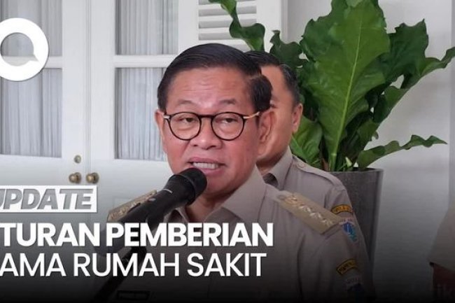 Video Pramono Mau Ganti Nama RSUD Jadi RS 'Internasional', Ini Aturan Permenkes