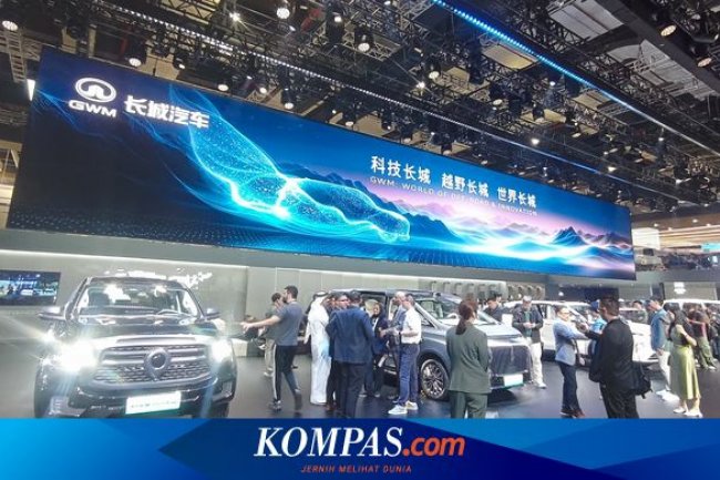 Auto Shanghai 2025 Resmi Dibuka, Luas Booth GWM Nyaris Setengah Hall