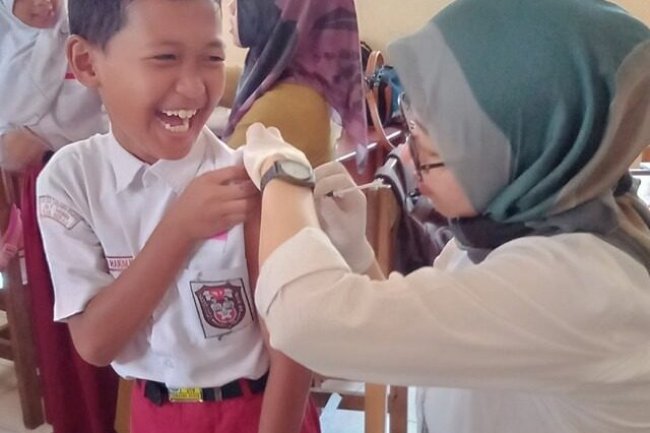 Setiap Senin dan Sabtu, Puskesmas Tanjung Redeb Gelar Vaksinasi Rubella Gratis