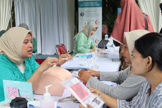 BD dan RSK Dharmais Perluas Akses Skrining Kanker Serviks di Indonesia