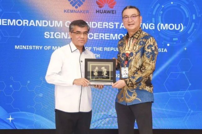 Kemnaker dan Huawei Genjot Cetak Talenta di Bidang Teknologi Informasi