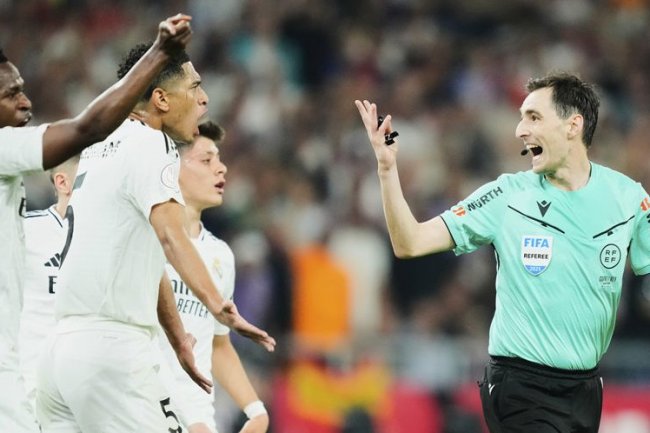 Drama Real Madrid di Final Copa del Rey: Konten Wasit, Protes, Kalah, dan 3 Kartu Merah!