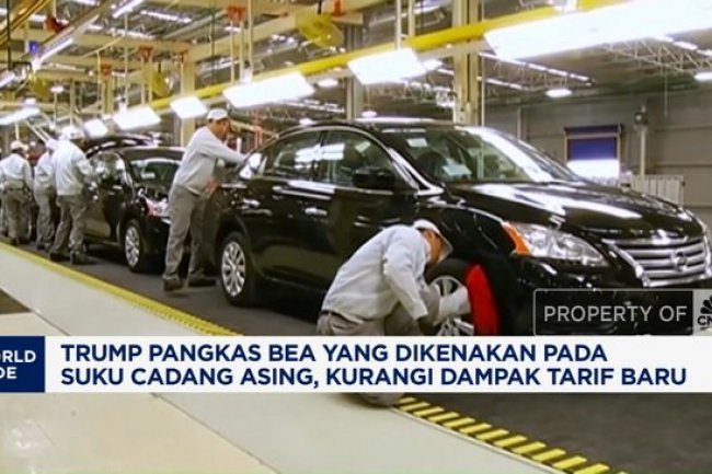 Video: Trump Balik Arah, Bakal Pangkas Tarif Bea Masuk Otomotif