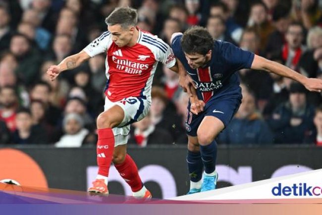 Data-Fakta Arsenal Vs PSG di Liga Champions