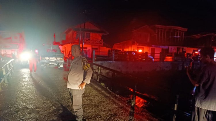 Polresta Palangka Raya Identifikasi Peristiwa Kebakaran 3 Rumah di Jalan Sakan VII
