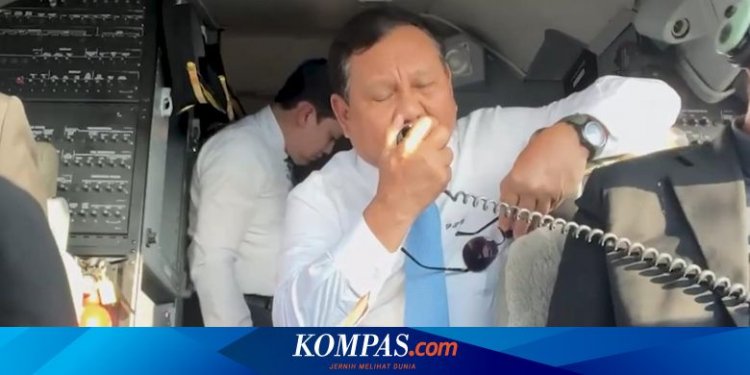 Kala Prabowo Sapa Pilot Jet Tempur Yordania dari Kokpit Pesawat RI 1...