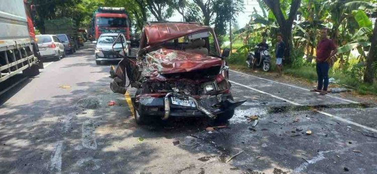 Kecelakaan Maut di Widang Tuban Satu Orang Tewas, Enam Luka-luka