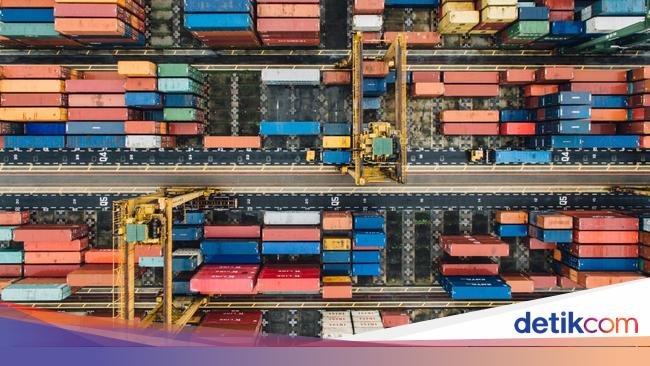 BPS Catat Nilai Ekspor RI Per Maret Tembus US$ 23,25 Miliar