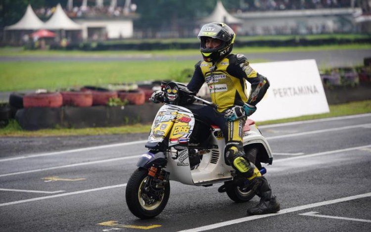 Pertamina Buka Peluang Bagi Talenta Otomotif Muda Lewat Perhelatan Scooter Prix 2025