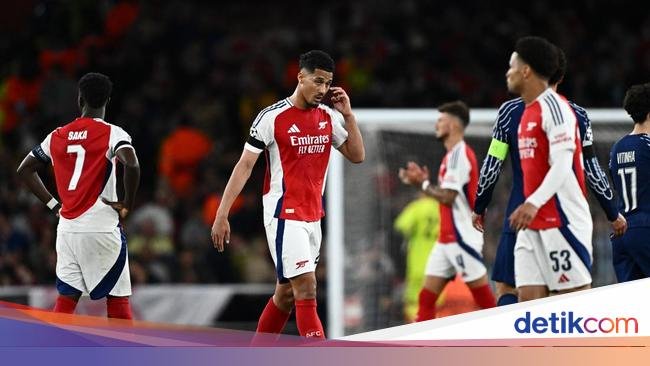 Rekor Buruk Ini Bisa Jegal Misi Comeback Arsenal di Paris