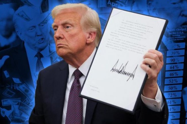Ekonomi AS Kontraksi, Trump Salahkan Orang Ini