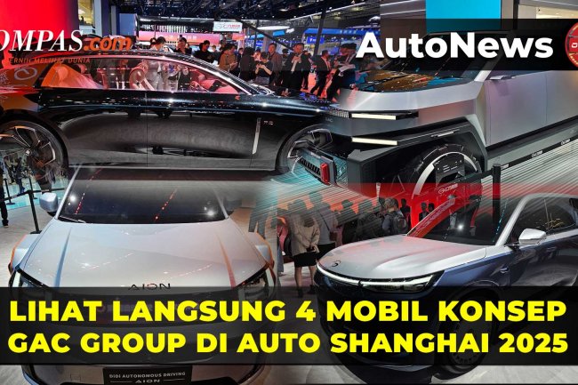 Ini 4 Mobil Konsep GAC Group, Meluncur di Auto Shanghai 2025