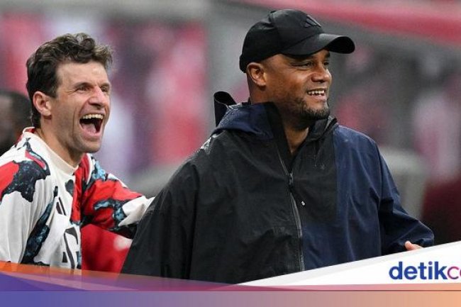 Bayern Juara Bundesliga, Kompany Jalani Musim Debut yang Manis