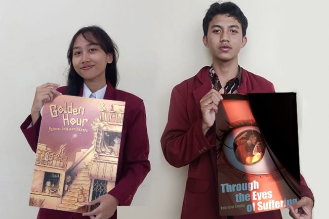 Dua Mahasiswa DKV ISI Surakarta Tembus Pameran Poster Internasional di Irak