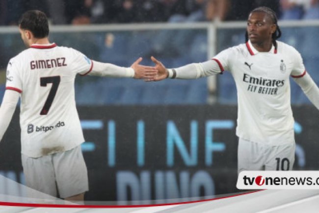 Dicadangkan Sergio Conceicao, Rafael Leao Buka Suara soal Suasana Ruang Ganti AC Milan usai Kalahkan Genoa