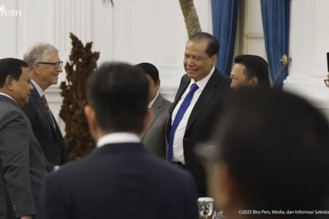 CT, Haji Isam Sampai Prajogo Temani Prabowo Temui Bill Gates