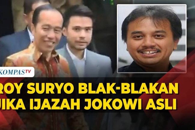 Roy Suryo Blak-blakan Jika Nantinya Penyidik Nyatakan Ijazah Jokowi Asli