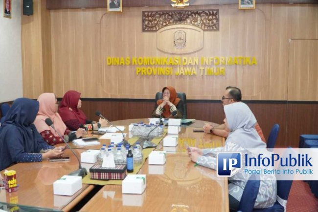 InfoPublik - Kadiskominfo Jatim  Gandeng Aisyiyah Bahas Kerja Sama Terkait Teknologi Informasi Digital