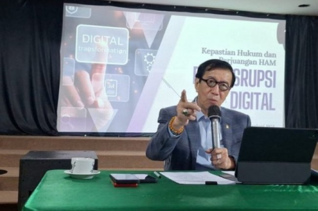 Yasonna Tegaskan Gereja Harus Ambil Peran Aktif dalam Perkembangan Teknologi
