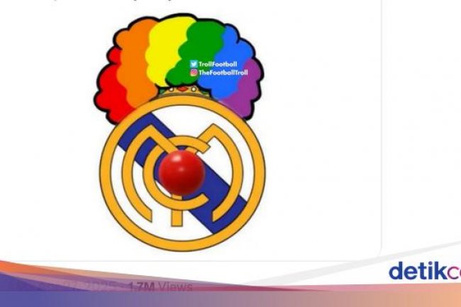Foto: Real Madrid Digilas Barcelona, Juga Dihajar Meme