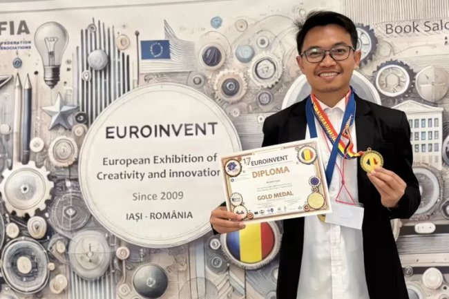 Dosen UMS Raih Gold Medal di Ajang Riset Internasional EUROINVENT