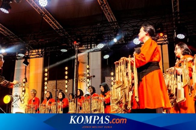 Angklung Indonesia Menggema di Festival Jazz Internasional Uzbekistan