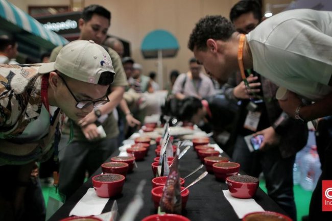 FOTO: Menengok Pameran Kopi Internasional di JICC