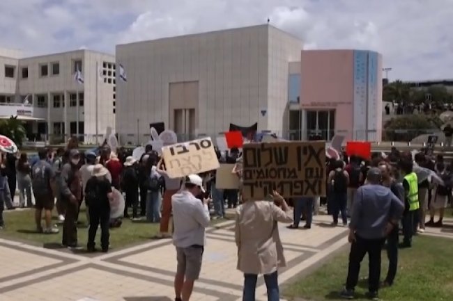 Massa pro-Palestina Berdemo di Universitas Tel Aviv, Peringati 77 Tahun Peristiwa Nakba