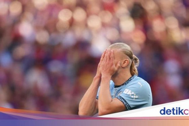 Lagi! Erling Haaland Memble di Wembley