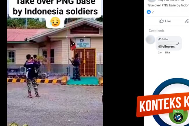 TNI Meluruskan Peristiwa Penurunan Bendera Papua Nugini di Mimika