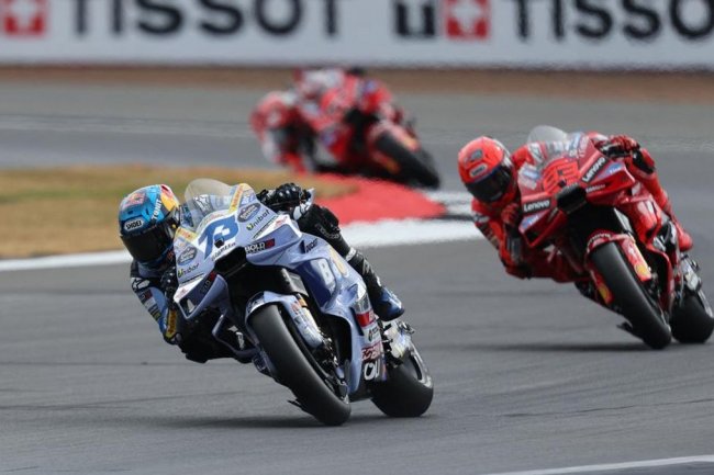 FOTO: Alex vs Marc, Duel Saudara Lanjut di Sprint Race MotoGP Inggris