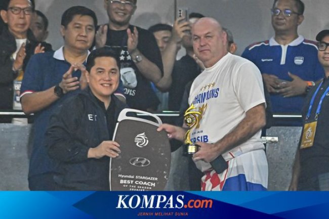 Bojan Hodak Pelatih Terbaik Liga 1 2024-2025, Pencipta Sejarah buat Persib