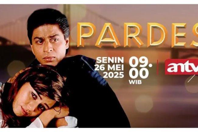 Sinopsis Film Pardes: Mega Bollywood Romantis yang Tayang di ANTV 26 Mei 2025