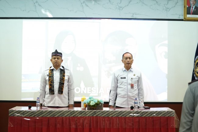 Gerakan Anti Narkoba & Pungki Di Lapas Rutan : Direktur Teknologi Informasi Dan Kerjasama Kobarkan Semangat Perubahan.