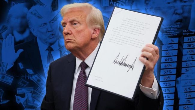Ekonomi AS Kontraksi, Trump Salahkan Orang Ini