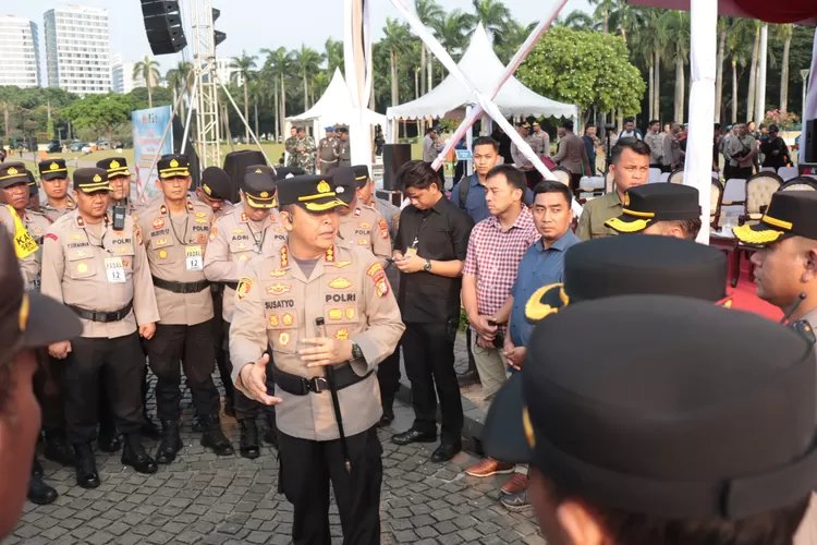 Hari Buruh Internasional 2025, 13.701 Personel Jaga 8 Titik Rawan di Jakarta, Ini Rinciannya