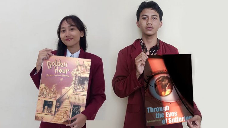 Dua Mahasiswa DKV ISI Surakarta Tembus Pameran Poster Internasional di Irak