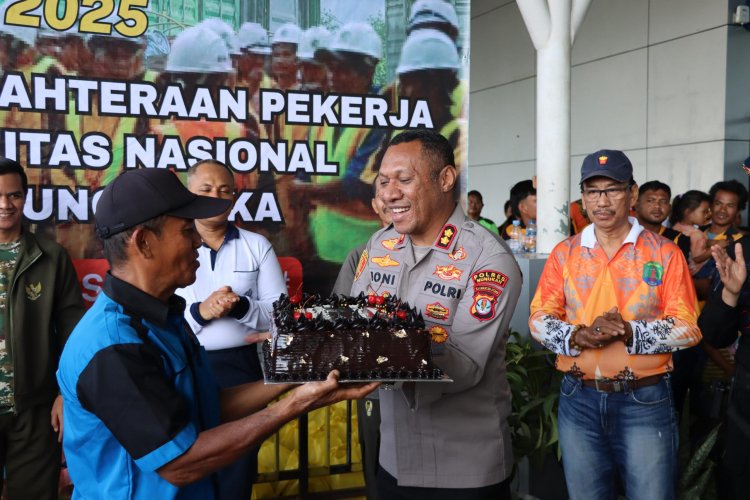 Kapolres Nunukan Hadiri Acara Peringatan Hari Buruh Internasional ( May Day )