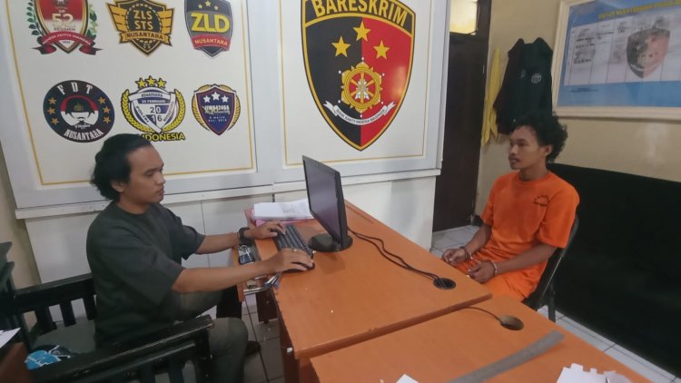 Polsek Warudoyong Sukabumi Ringkus Pembobol Minimarket