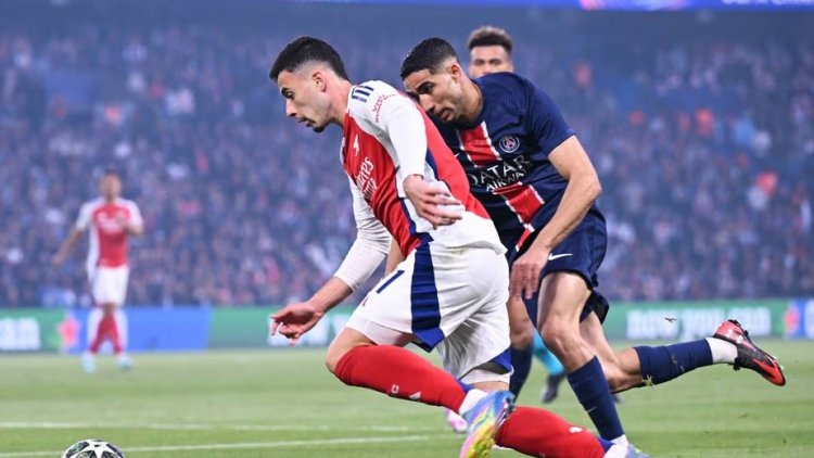 Kalah dari PSG di Liga Champions, Arsenal Harus Puasa Trofi Lagi