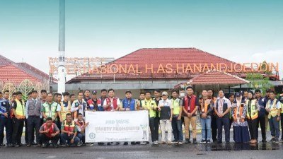 H.AS Hanandjoeddin Jadi Bandara Internasional, Bupati Perintahkan Bersihkan Ruas Jalan dari Bandara Hingga Pusat Kota