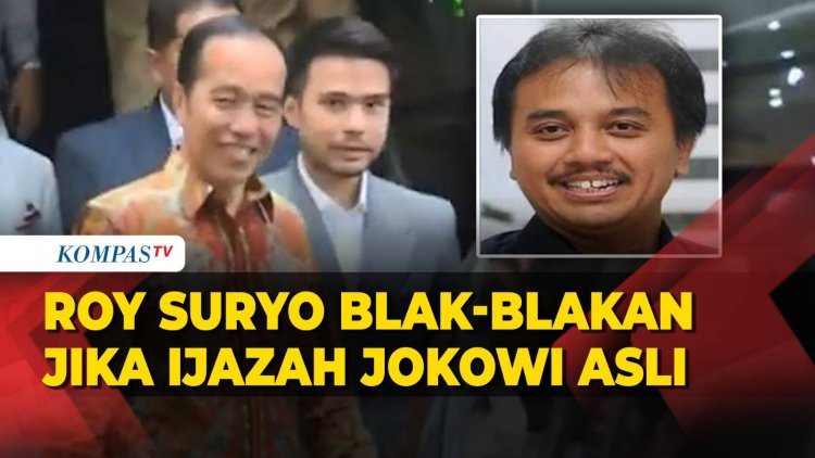 Roy Suryo Blak-blakan Jika Nantinya Penyidik Nyatakan Ijazah Jokowi Asli