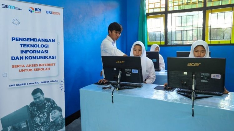 BRI Salurkan Bantuan Infrastruktur Teknologi dan Informasi ke Daerah 3T