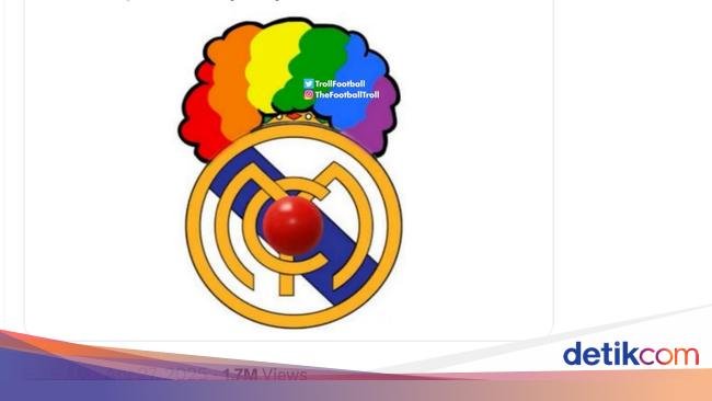 Foto: Real Madrid Digilas Barcelona, Juga Dihajar Meme
